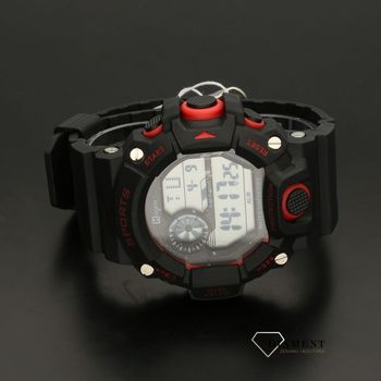 Męski zegarek Hagen HA-340G czarno-czerwony (3).jpg